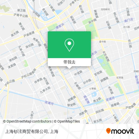 上海钐泫商贸有限公司地图