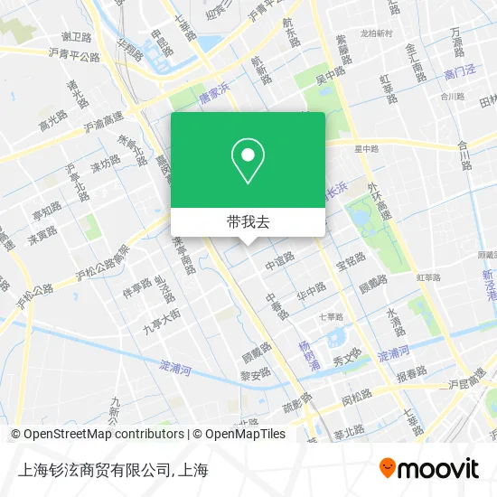 上海钐泫商贸有限公司地图