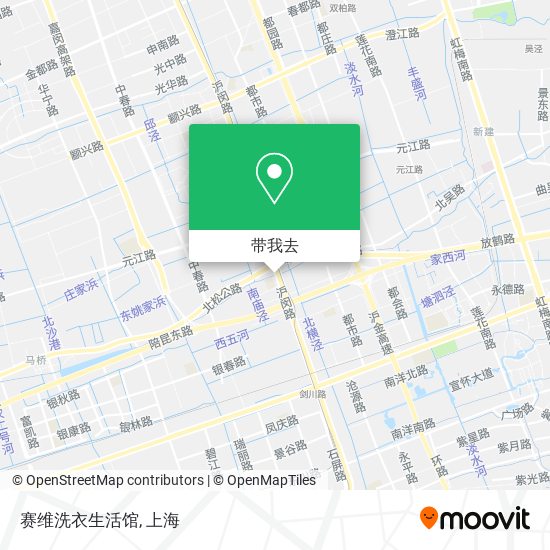 赛维洗衣生活馆地图