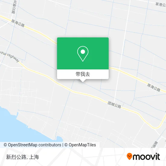 新烈公路地图