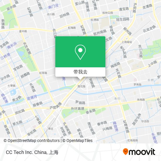 CC Tech Inc. China地图