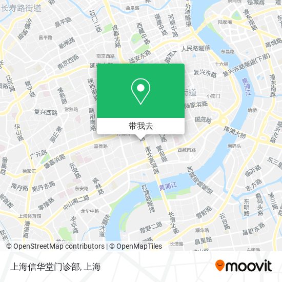 上海信华堂门诊部地图