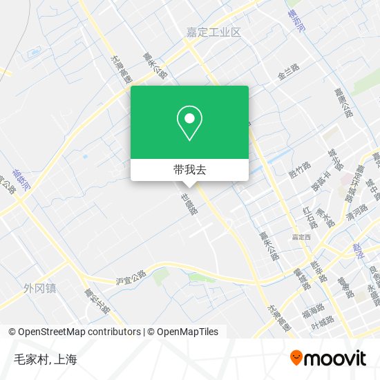 毛家村地图