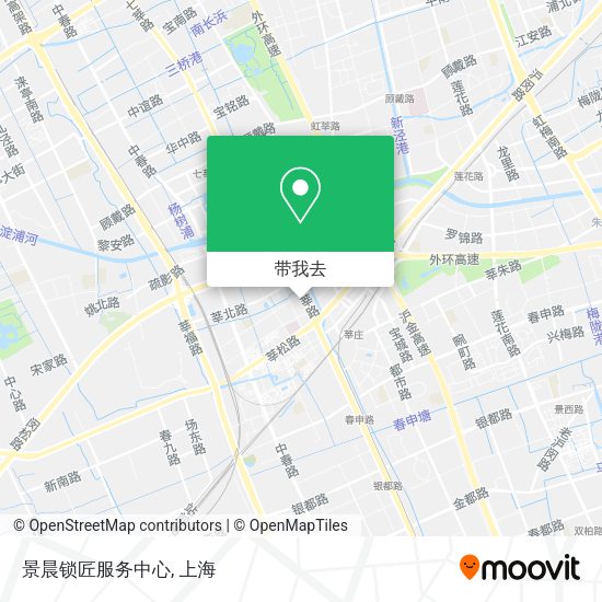 景晨锁匠服务中心地图