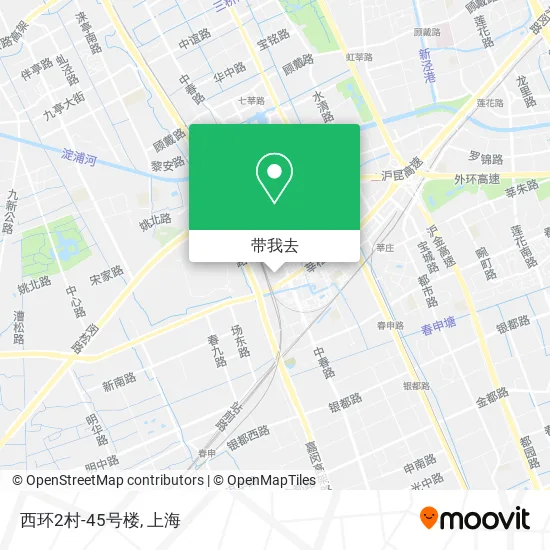 西环2村-45号楼地图