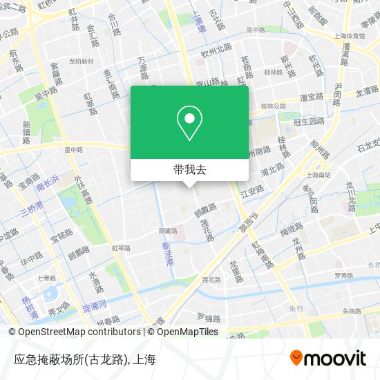 应急掩蔽场所(古龙路)地图