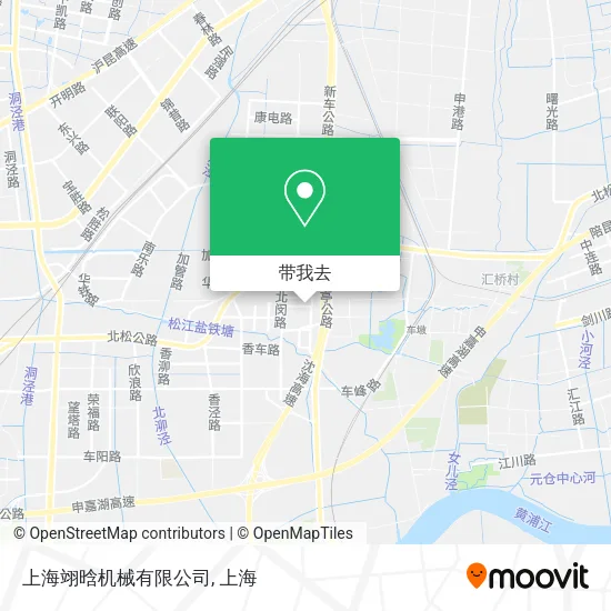 上海翊晗机械有限公司地图