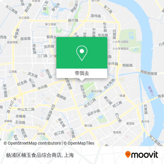 杨浦区楠玉食品综合商店地图