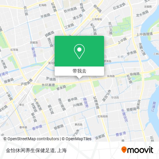 金怡休闲养生保健足道地图