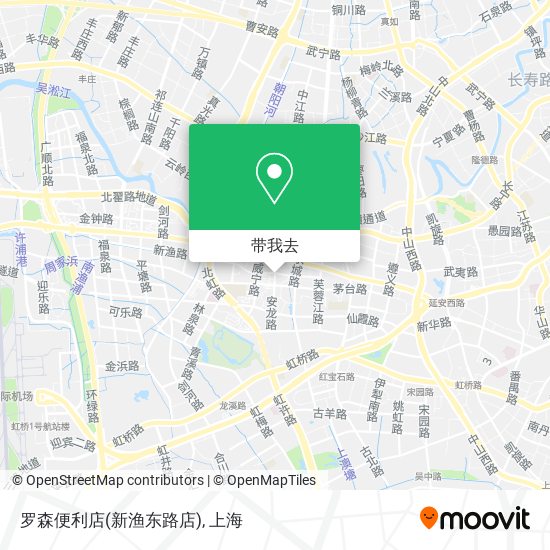 罗森便利店(新渔东路店)地图