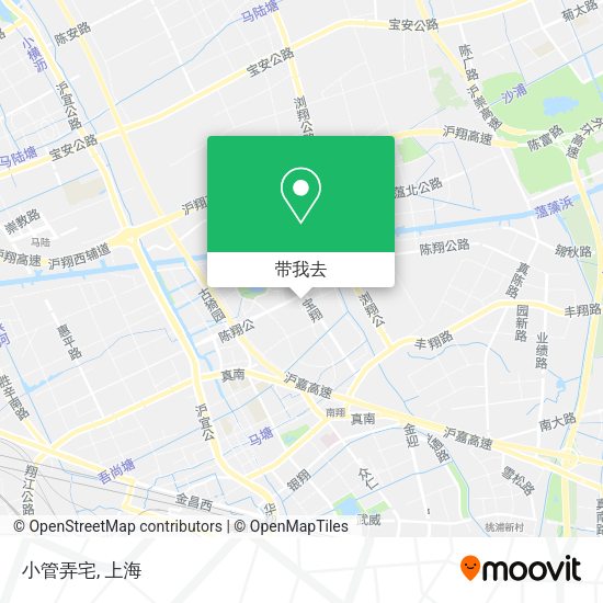 小管弄宅地图