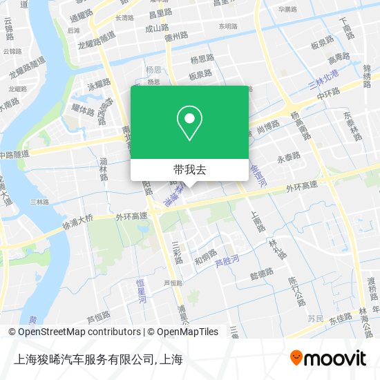 上海狻晞汽车服务有限公司地图