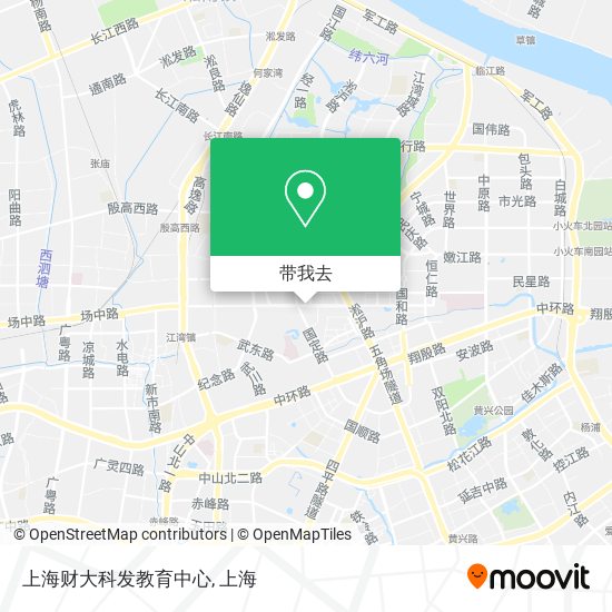 上海财大科发教育中心地图