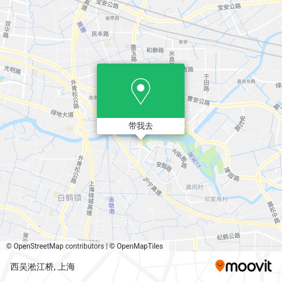 西吴淞江桥地图