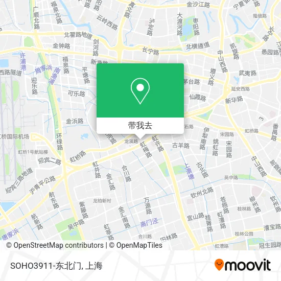 SOHO3911-东北门地图