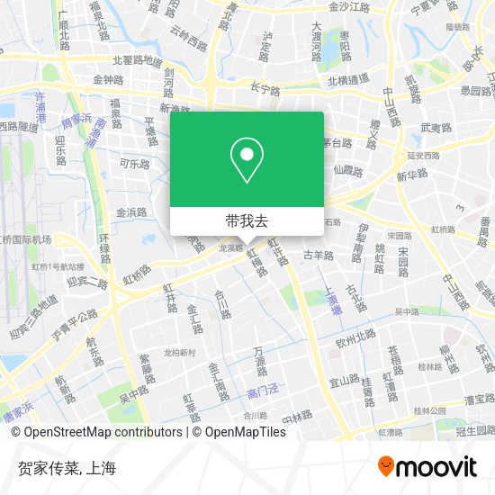 贺家传菜地图