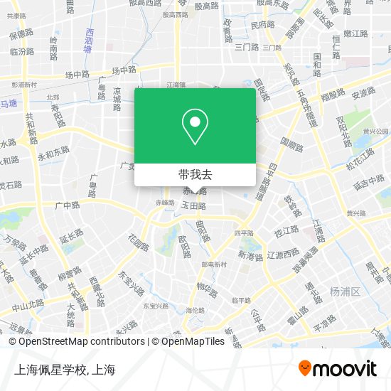 上海佩星学校地图