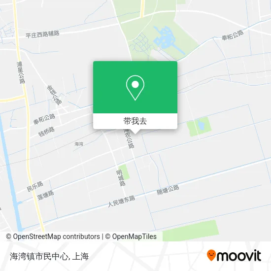 海湾镇市民中心地图