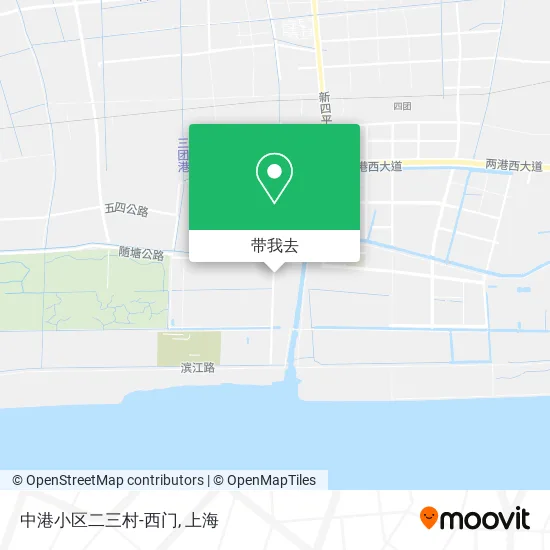 中港小区二三村-西门地图
