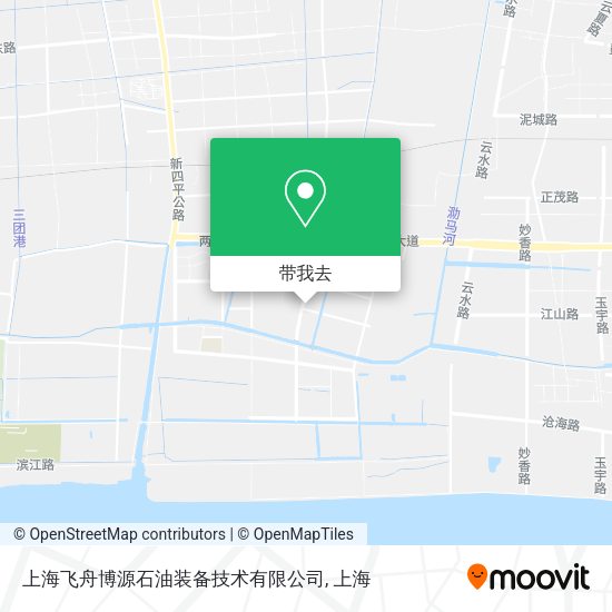 上海飞舟博源石油装备技术有限公司地图
