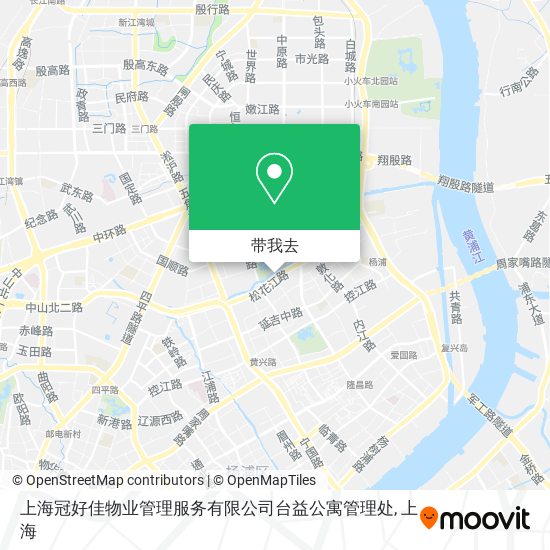 上海冠好佳物业管理服务有限公司台益公寓管理处地图
