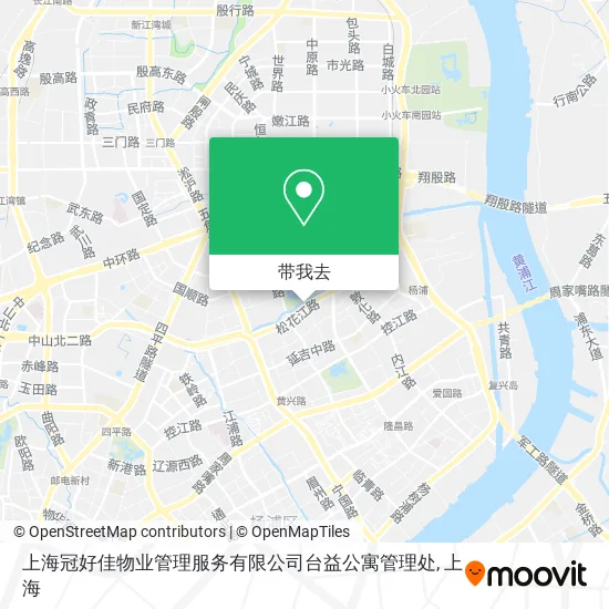 上海冠好佳物业管理服务有限公司台益公寓管理处地图