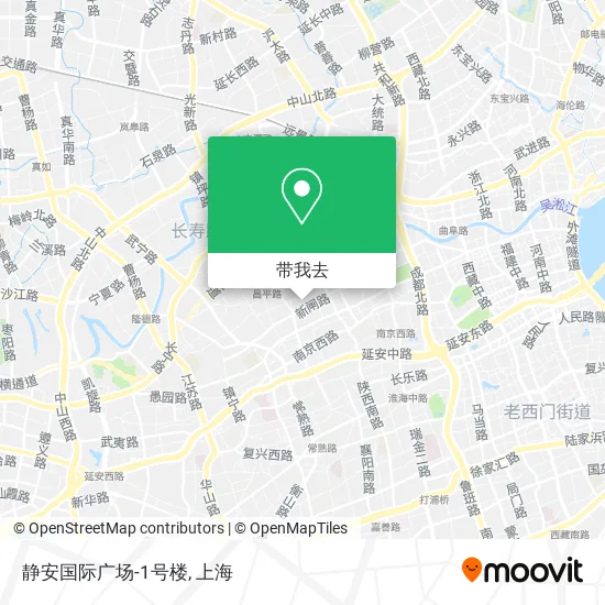 静安国际广场-1号楼地图