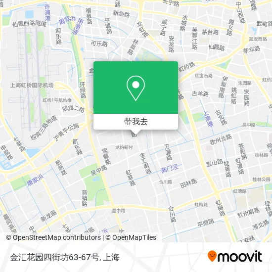 金汇花园四街坊63-67号地图
