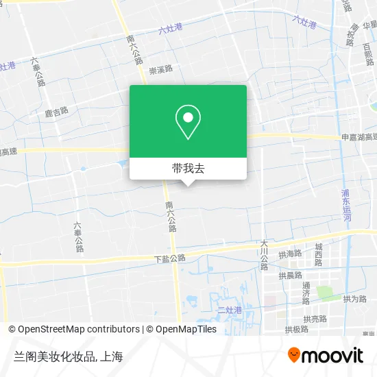 兰阁美妆化妆品地图