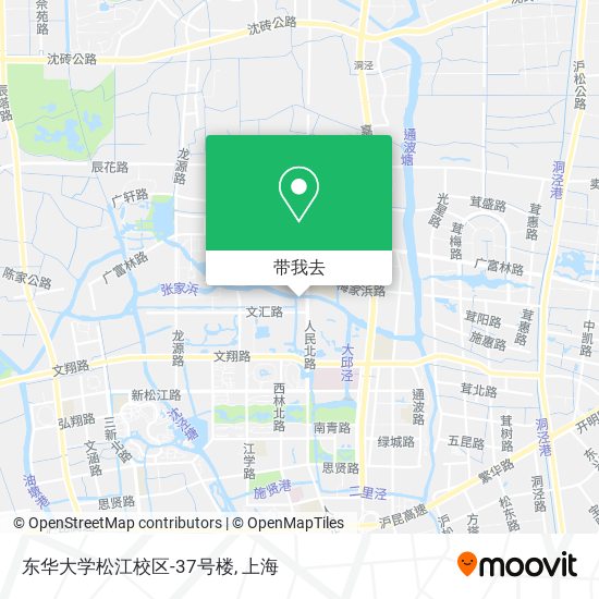 东华大学松江校区-37号楼地图