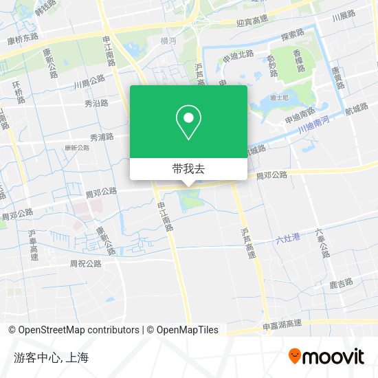 游客中心地图