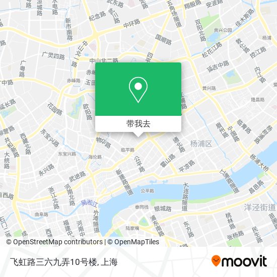 飞虹路三六九弄10号楼地图