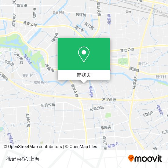 徐记菜馆地图