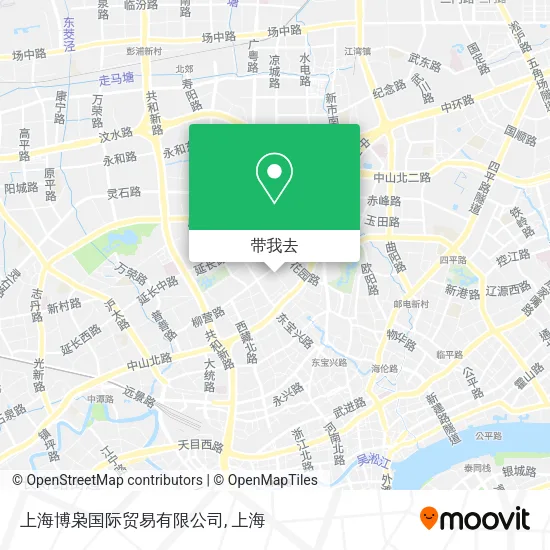 上海博枭国际贸易有限公司地图