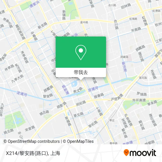 X214/黎安路(路口)地图
