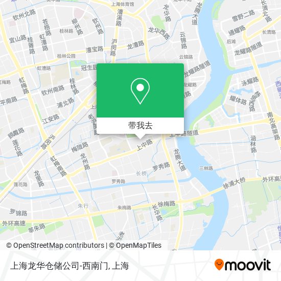 上海龙华仓储公司-西南门地图