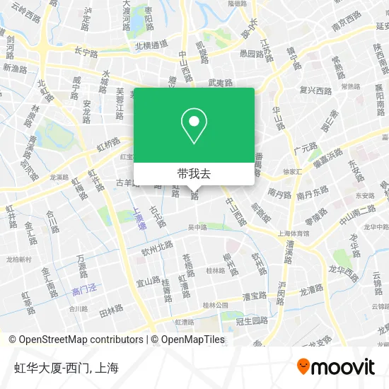 虹华大厦-西门地图