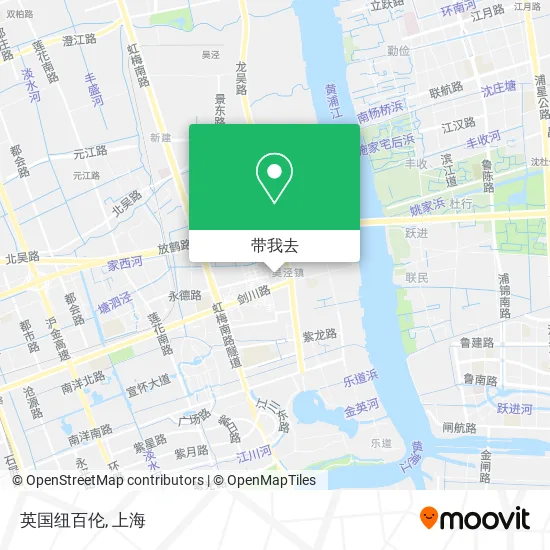 英国纽百伦地图