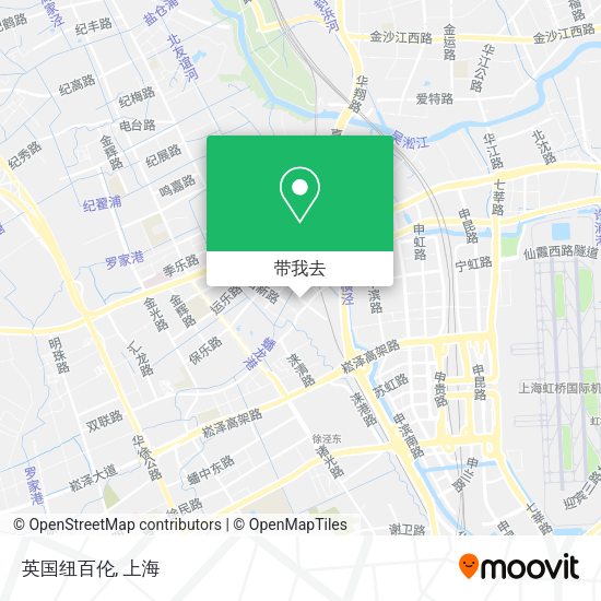 英国纽百伦地图