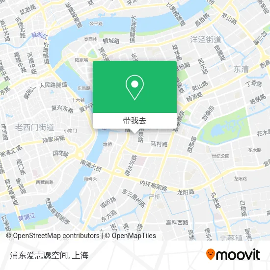 浦东爱志愿空间地图