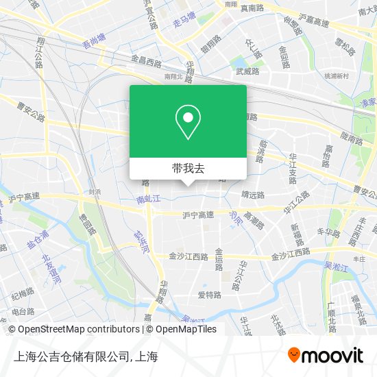 上海公吉仓储有限公司地图