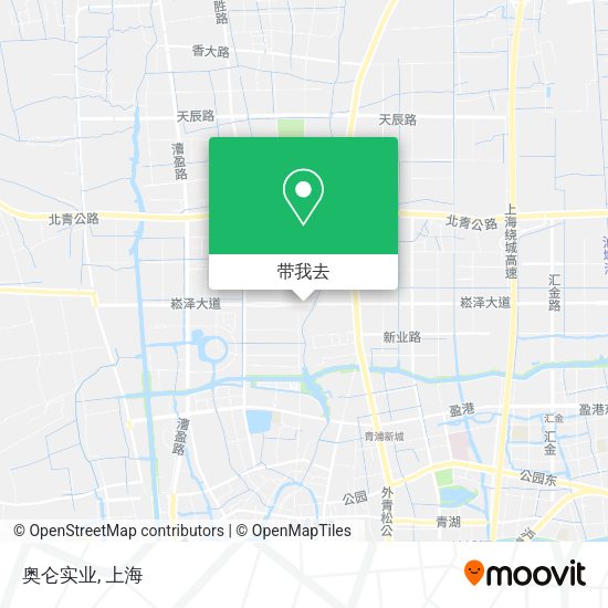 奥仑实业地图