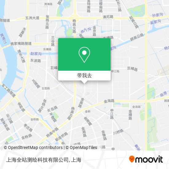 上海全站测绘科技有限公司地图