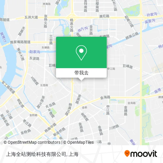 上海全站测绘科技有限公司地图