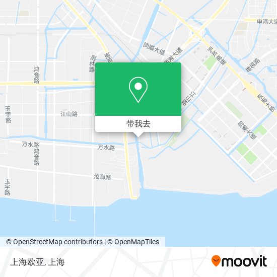 上海欧亚地图
