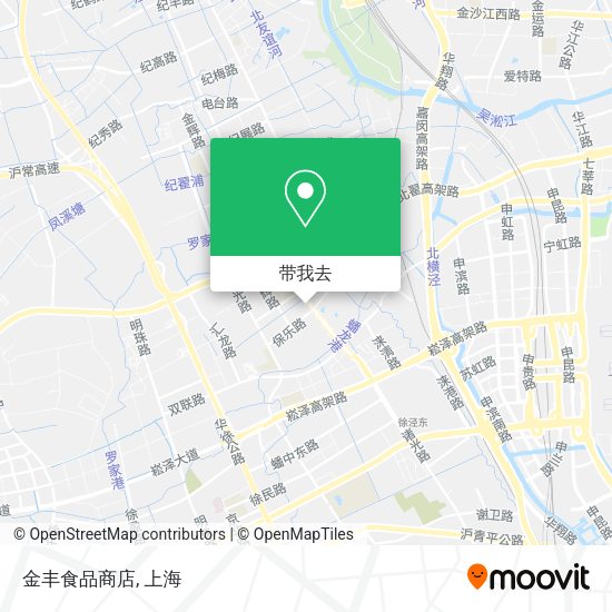 金丰食品商店地图