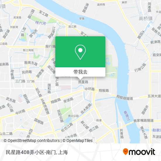 民星路408弄小区-南门地图