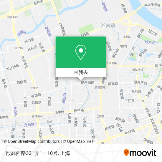 殷高西路331弄1一10号地图