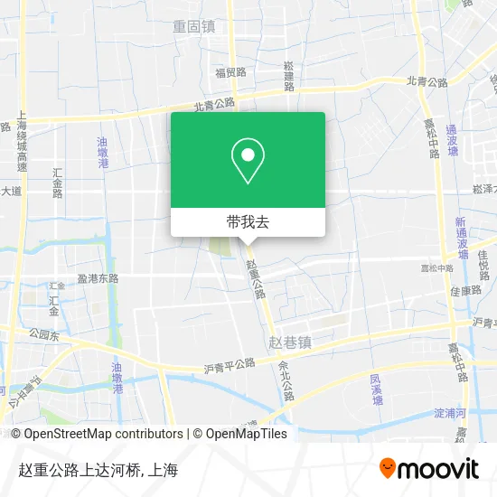 赵重公路上达河桥地图