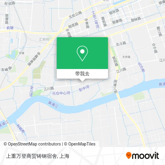 上重万登商贸铸钢宿舍地图